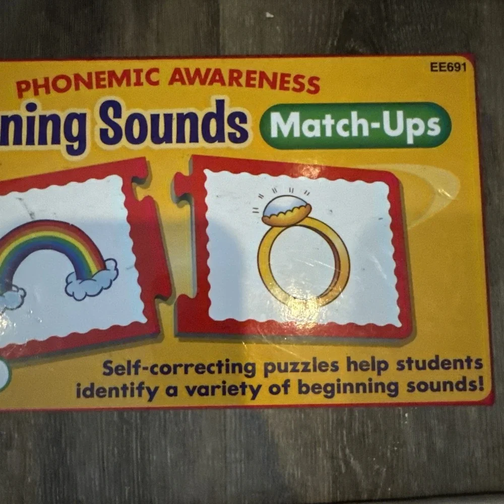 Lakeshore Learning Touch & Read Match Level 1  K-2 Learn To READ lot Of 6